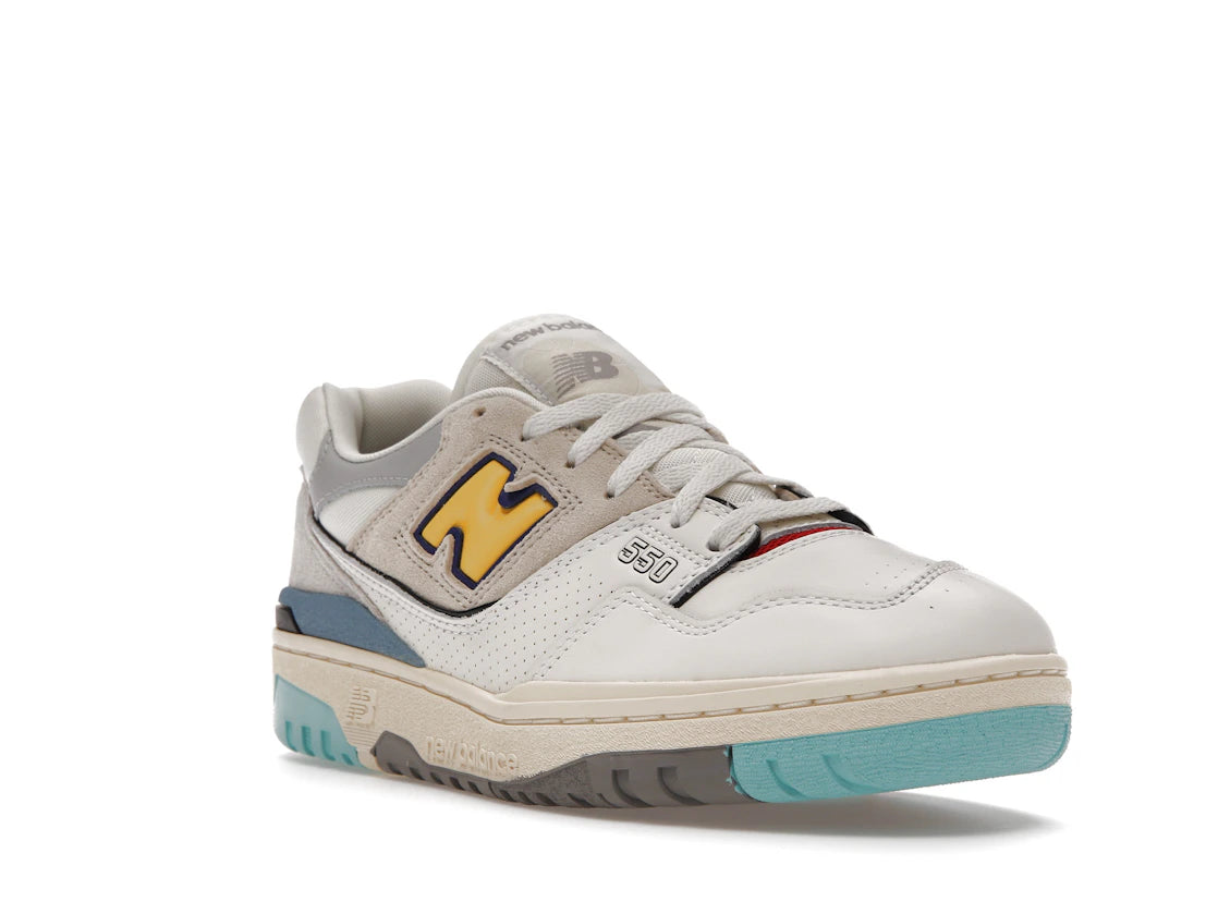 New Balance 550 Sea Salt Yellow - vue secondaire A