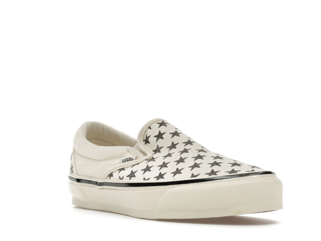 Vans Premium Classic Slip-On Stars Marshmallow Black - vue secondaire A