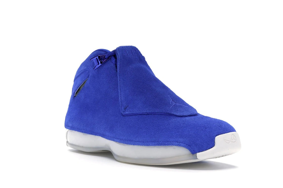 Jordan 18 Retro Racer Blue - vue secondaire A