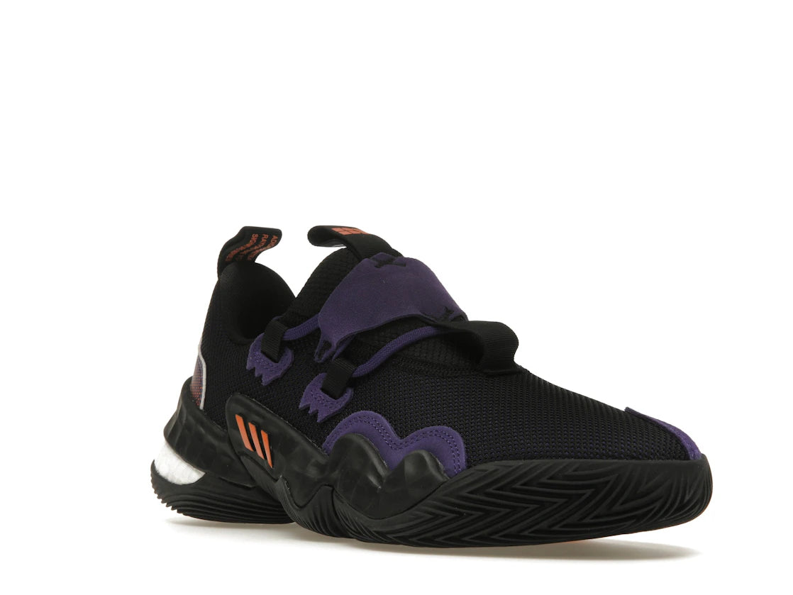 adidas Trae Young 1 Black Purple Orange - vue secondaire A