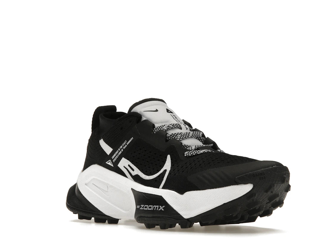Nike ZoomX Zegama Trail Black White (Women's) - vue secondaire A