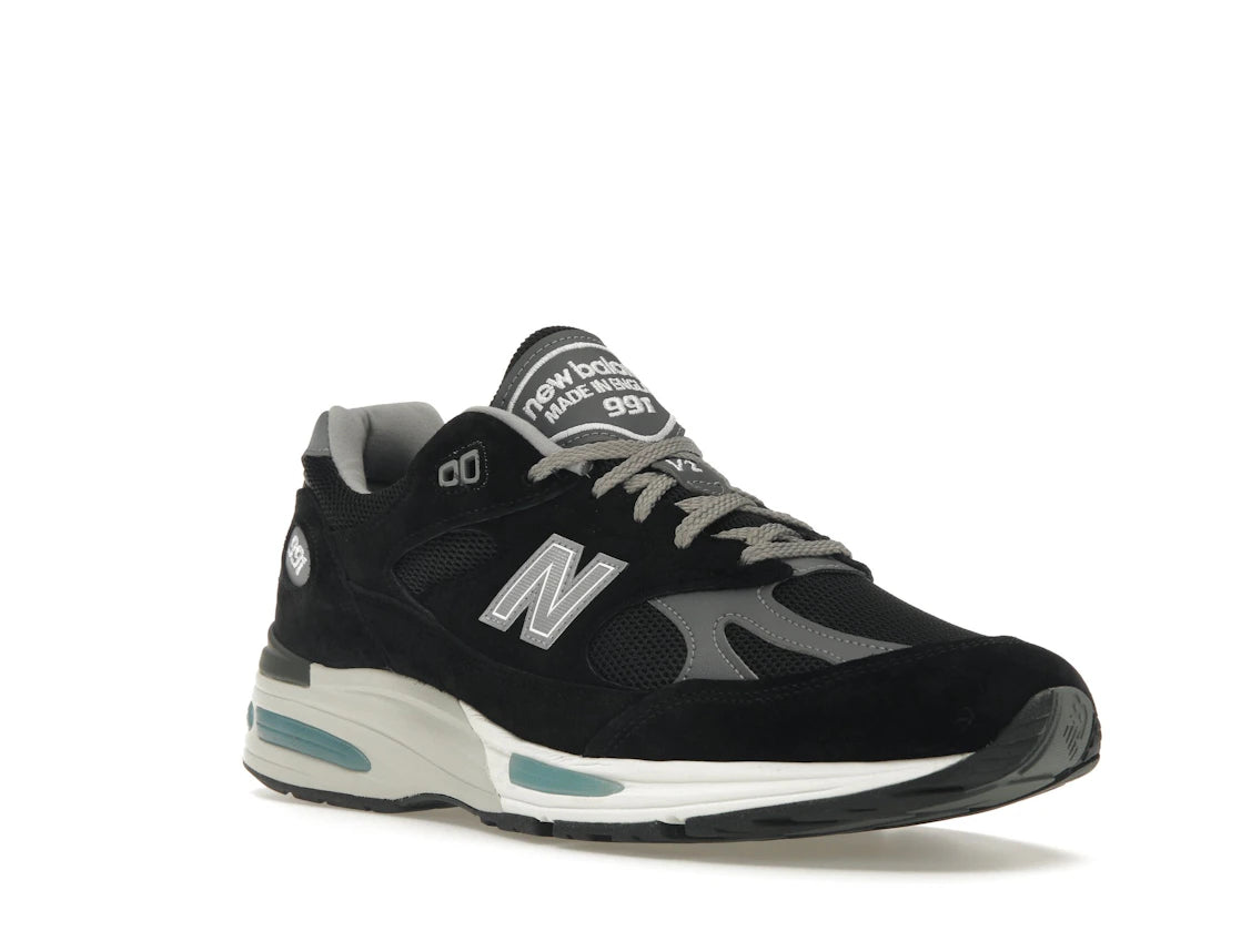 New Balance 991v2 MiUK Black Grey - vue secondaire A