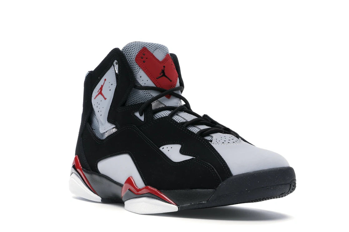Jordan True Flight Black Varsity Red Wolf Grey - vue secondaire A