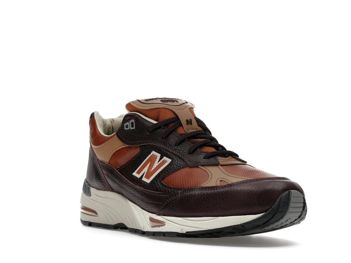 New Balance 991 MiUK Chocolate Plum - vue secondaire A