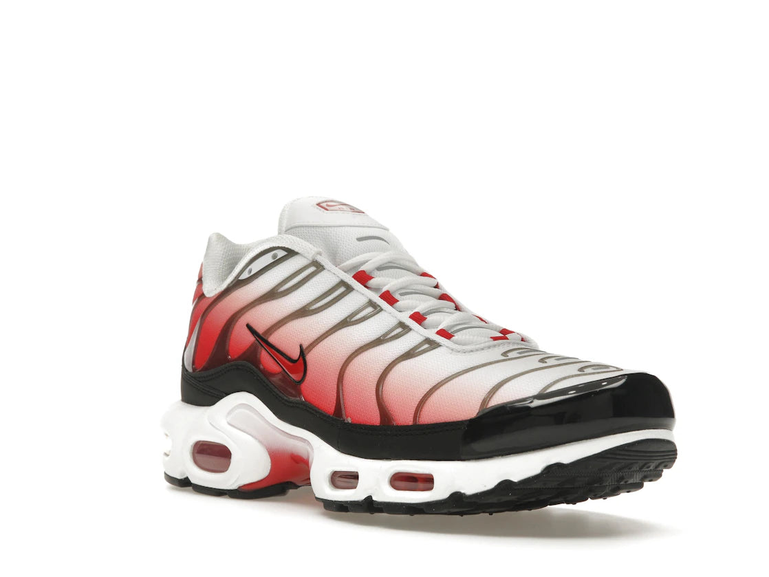 Nike Air Max Plus White Black University Red - vue secondaire A