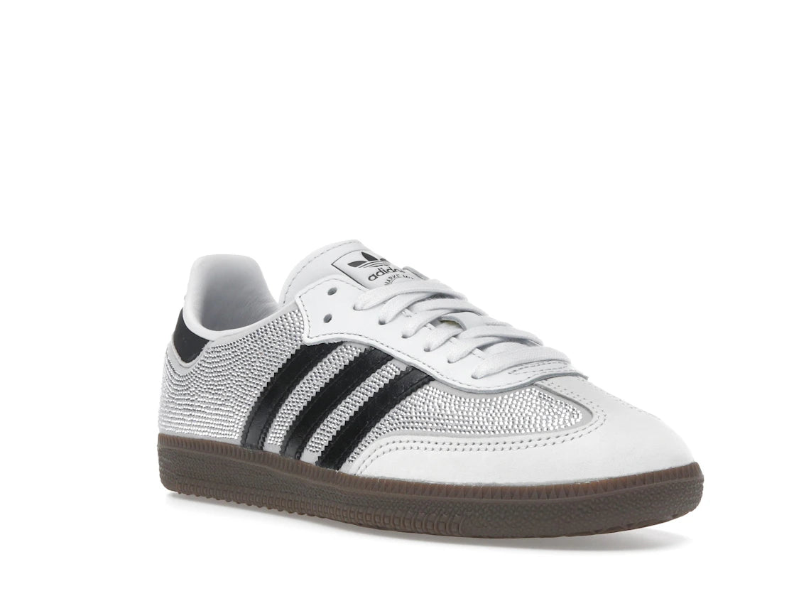 adidas Samba OG Rhinestone Crystal White Silver (Women's) - vue secondaire A