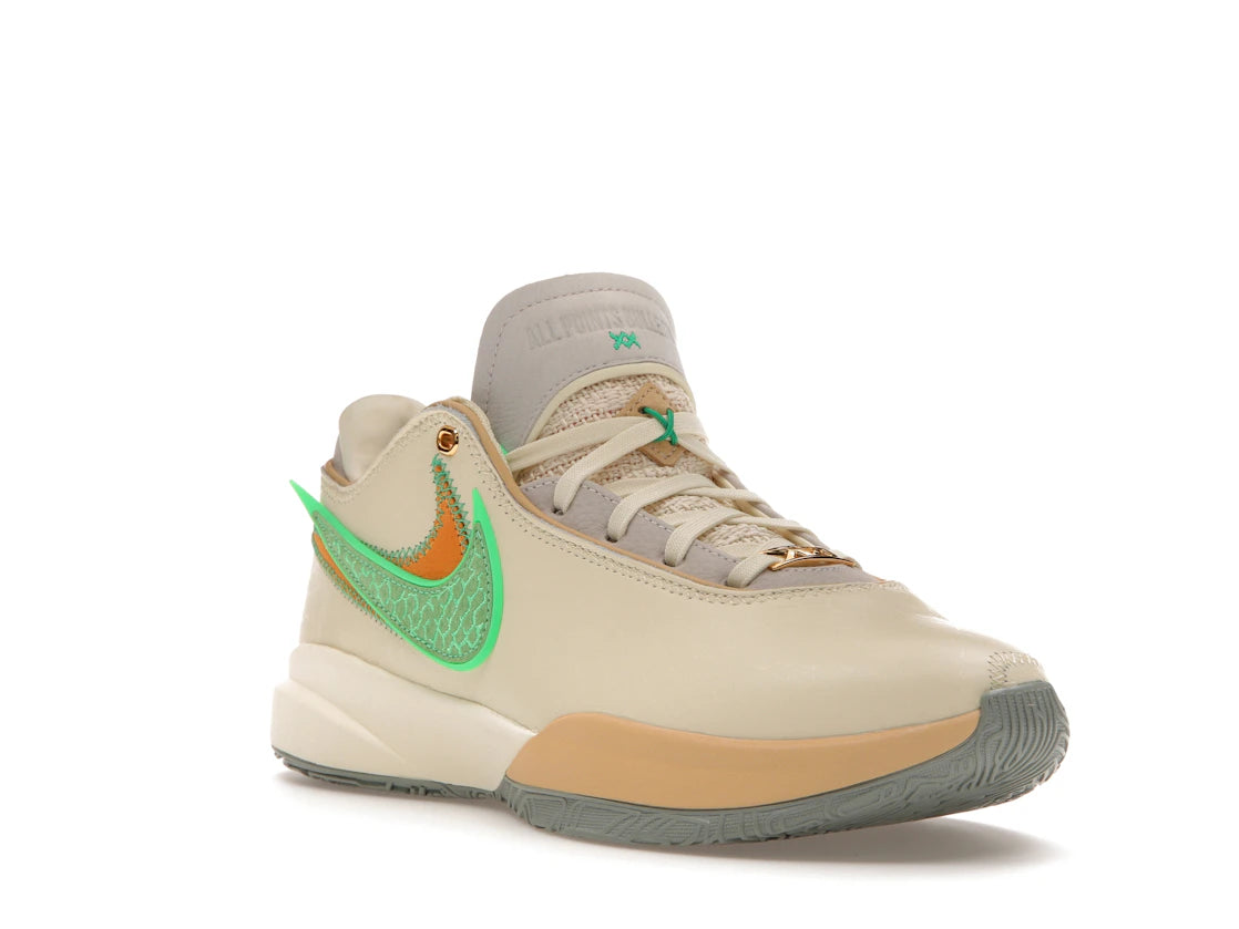 Nike LeBron 20 FAMU Coconut Milk - vue secondaire A