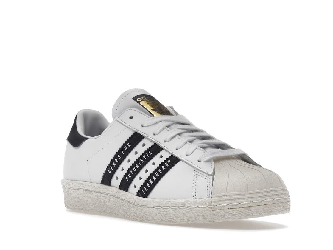 adidas Superstar Human Made White Black - vue secondaire A