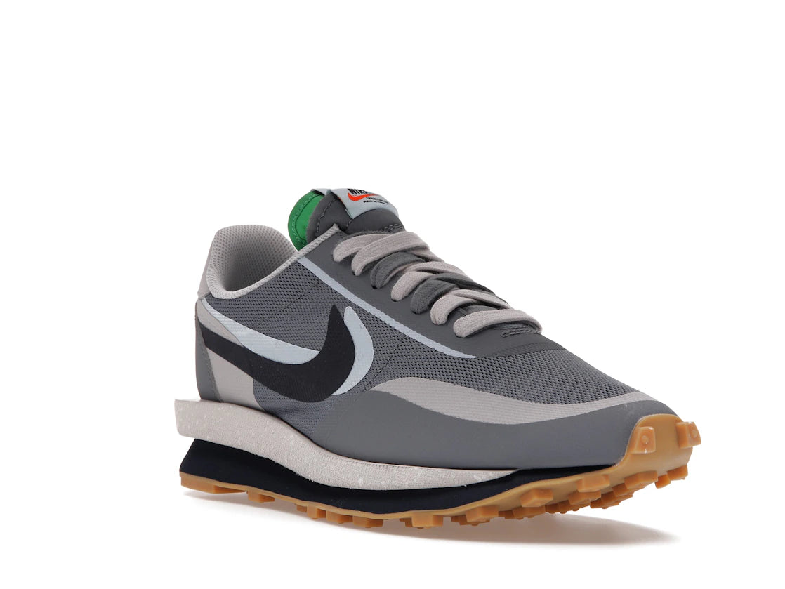Nike LD Waffle sacai CLOT Kiss of Death 2 Cool Grey (NTWRK Special Packaging) - vue secondaire A