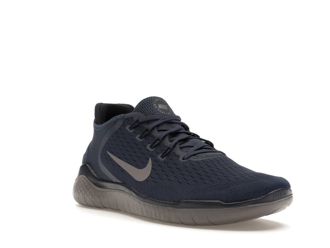 Nike Free RN 2018 Thunder Blue Gunsmoke - vue secondaire A