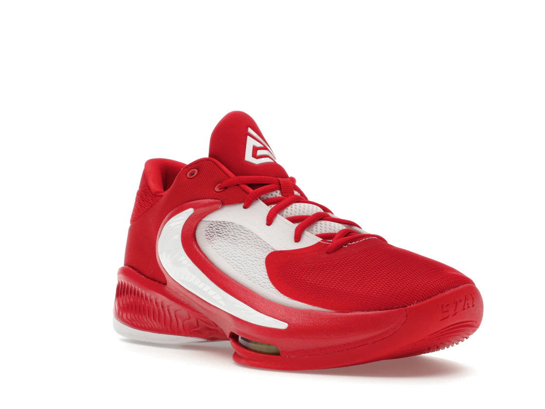 Nike Zoom Freak 4 TB University Red White - vue secondaire A