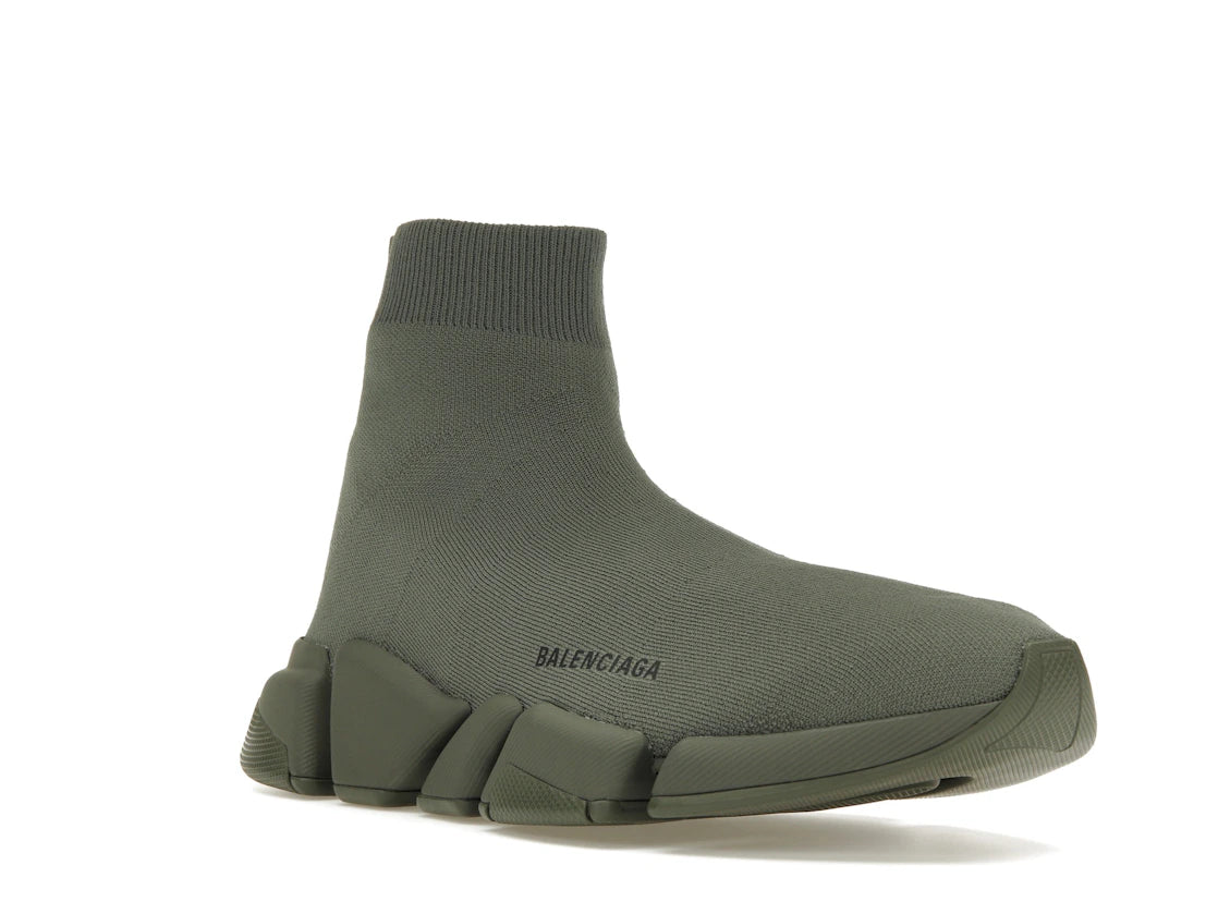 Balenciaga Speed 2.0 Green - vue secondaire A
