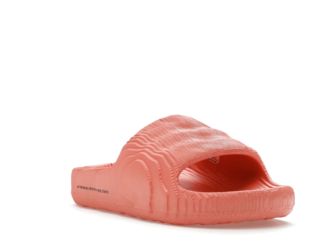 adidas Adilette 22 Slides Wonder Clay (Women's) - vue secondaire A