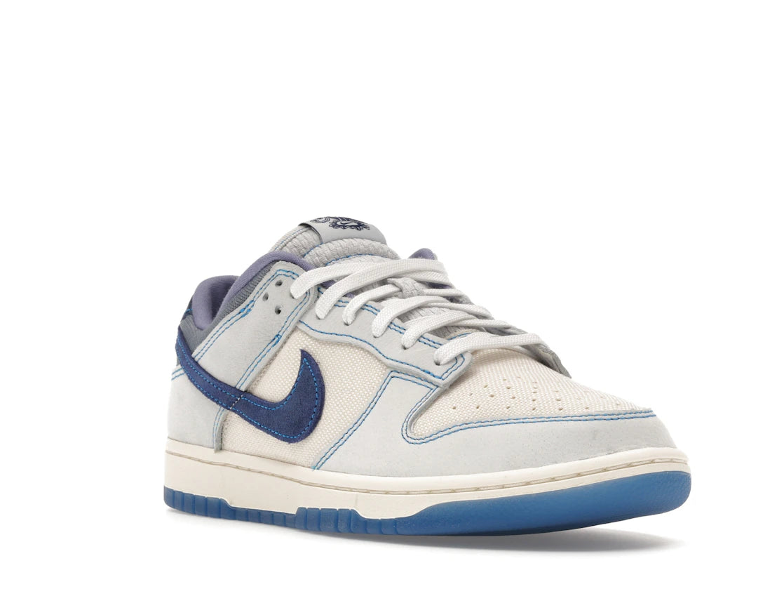 Nike Dunk Low Retro SE White Blue Void - vue secondaire A