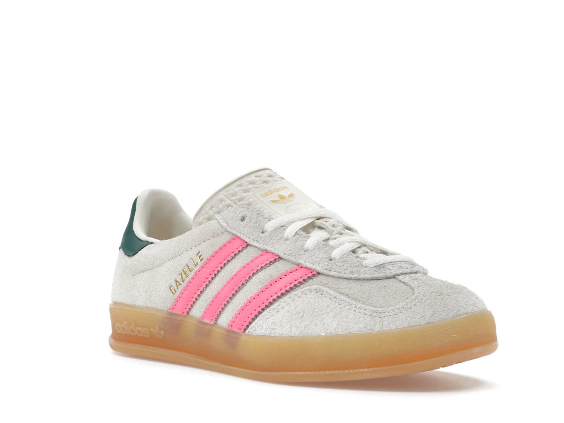 adidas Gazelle Indoor White Off White Lucid Pink (Women's) - vue secondaire A