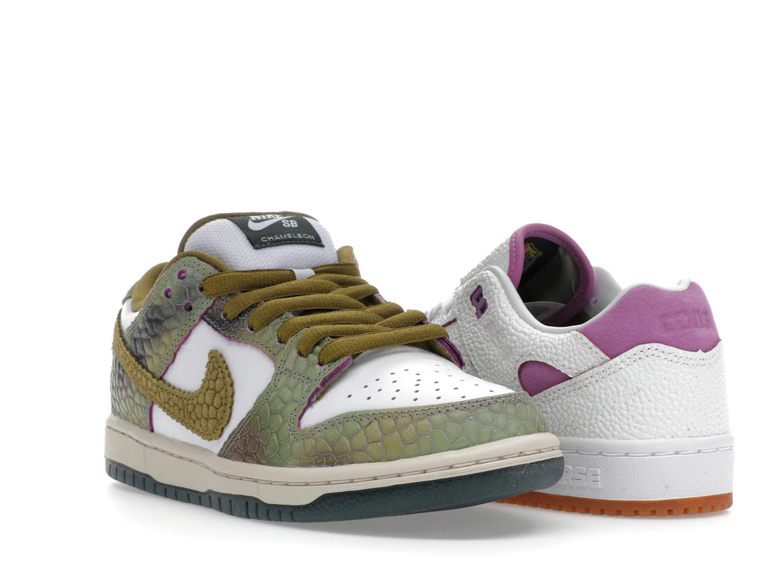 Nike SB Dunk Low &amp; Converse CONS AS-1 Pro Alexis Sablone Chameleon Pack - vue secondaire A