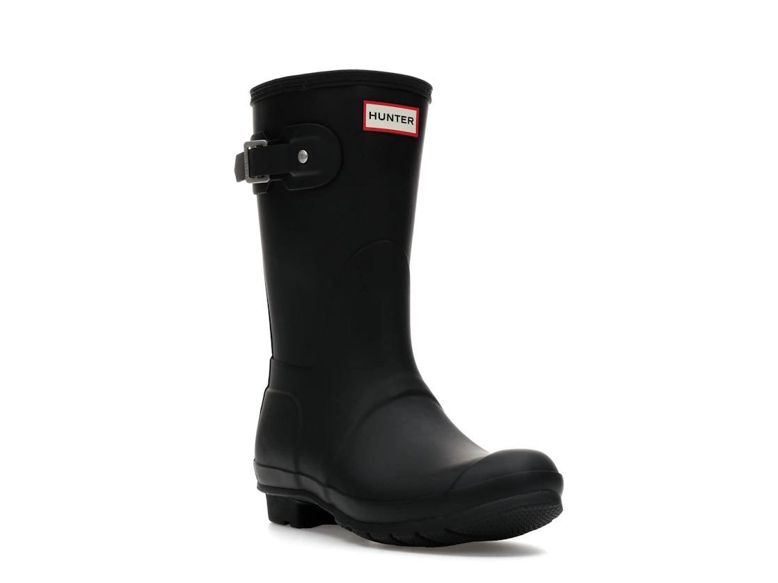 Hunter Original Short Rain Boots Black (Women's) - vue secondaire A