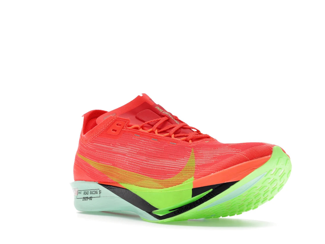 Nike ZoomX StreakFly 2 Bright Crimson Hyper Orange Gridiron Lime Blast - vue secondaire A