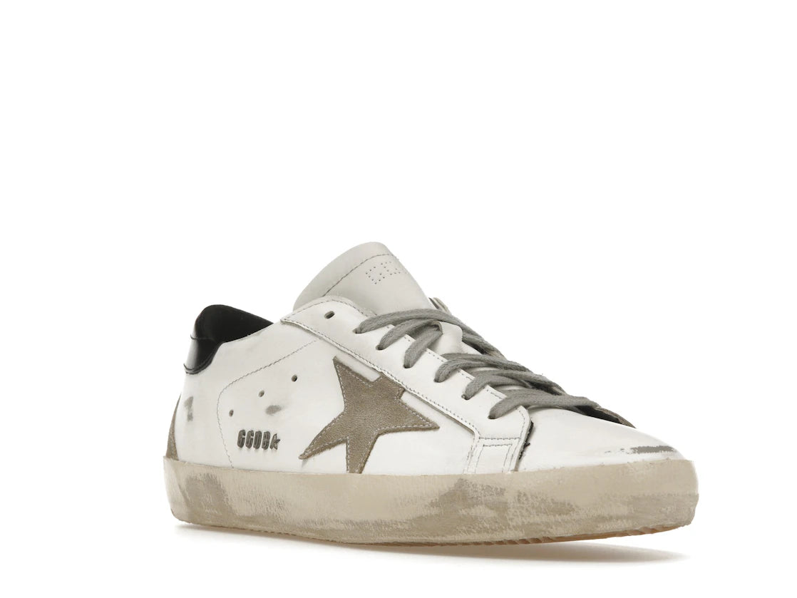 Golden Goose Super-Star White Black - vue secondaire A