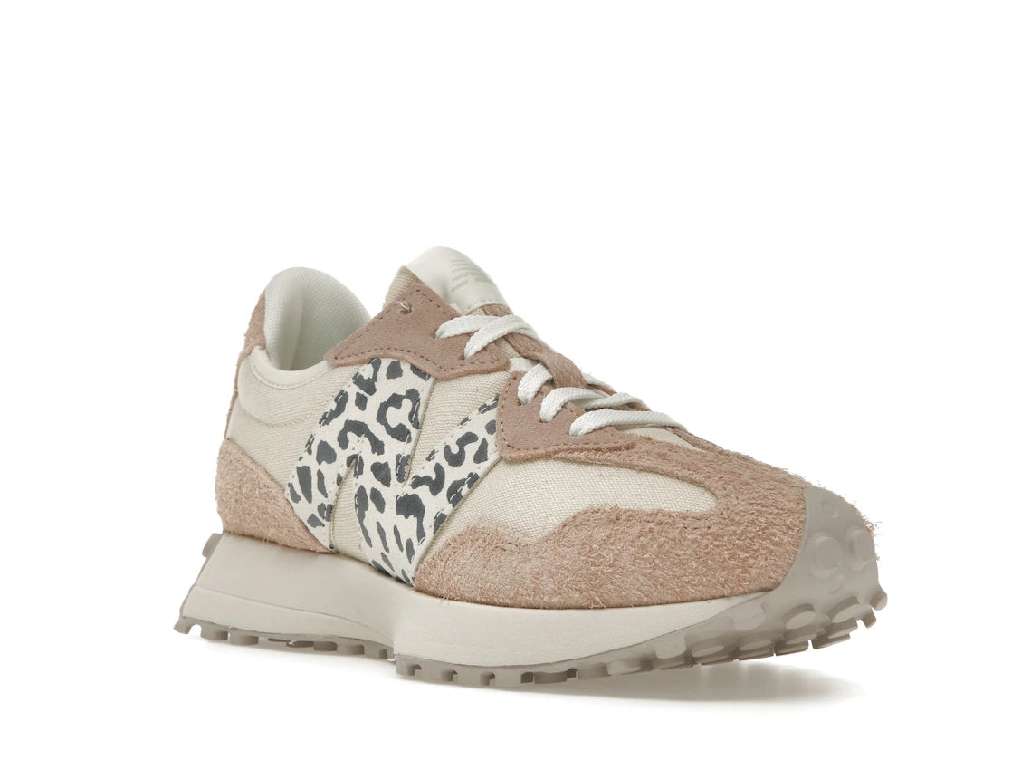 New Balance 327 Flat Taupe Linen Leopard (Women's) - vue secondaire A