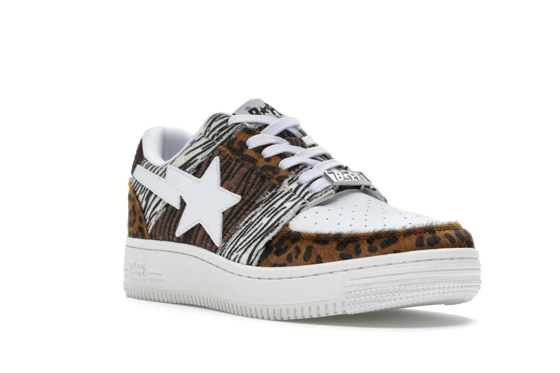A Bathing Ape Bape Sta Low Animal Mix - vue secondaire A