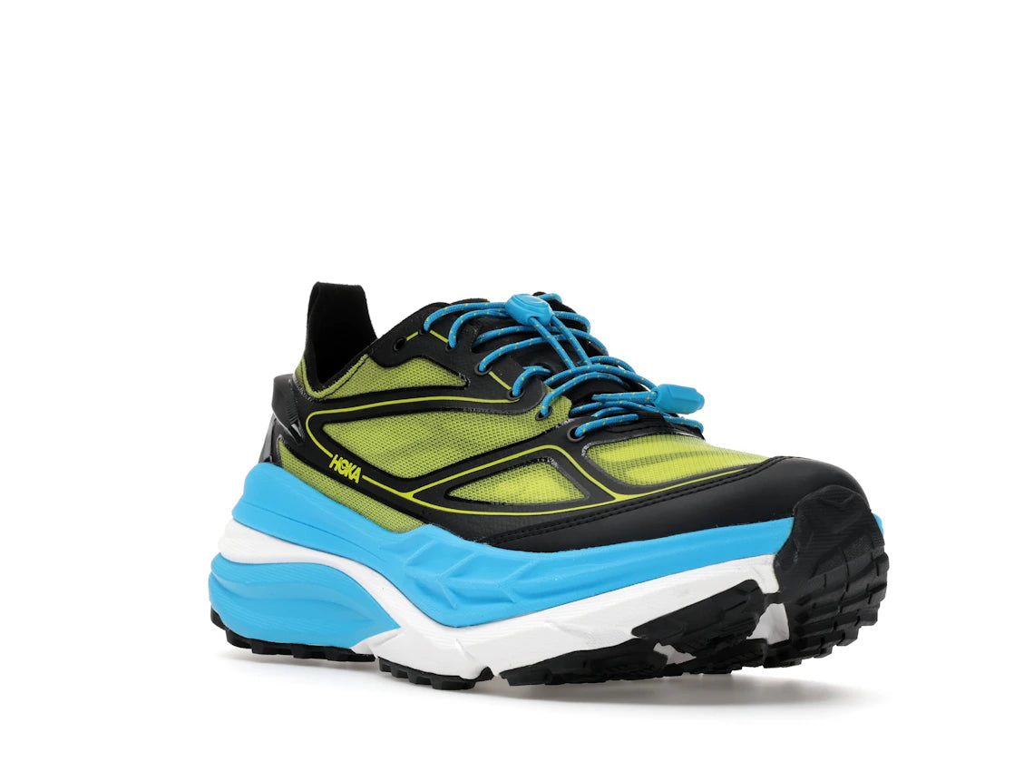 Hoka One One Stinson One7 Black Skyward Blue - vue secondaire A