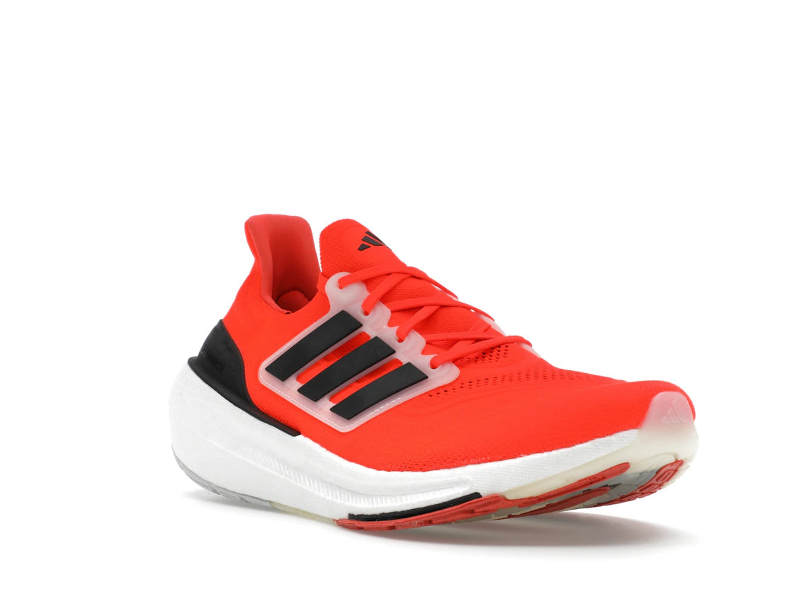 adidas Ultra Boost Light Solar Red Black White - vue secondaire A