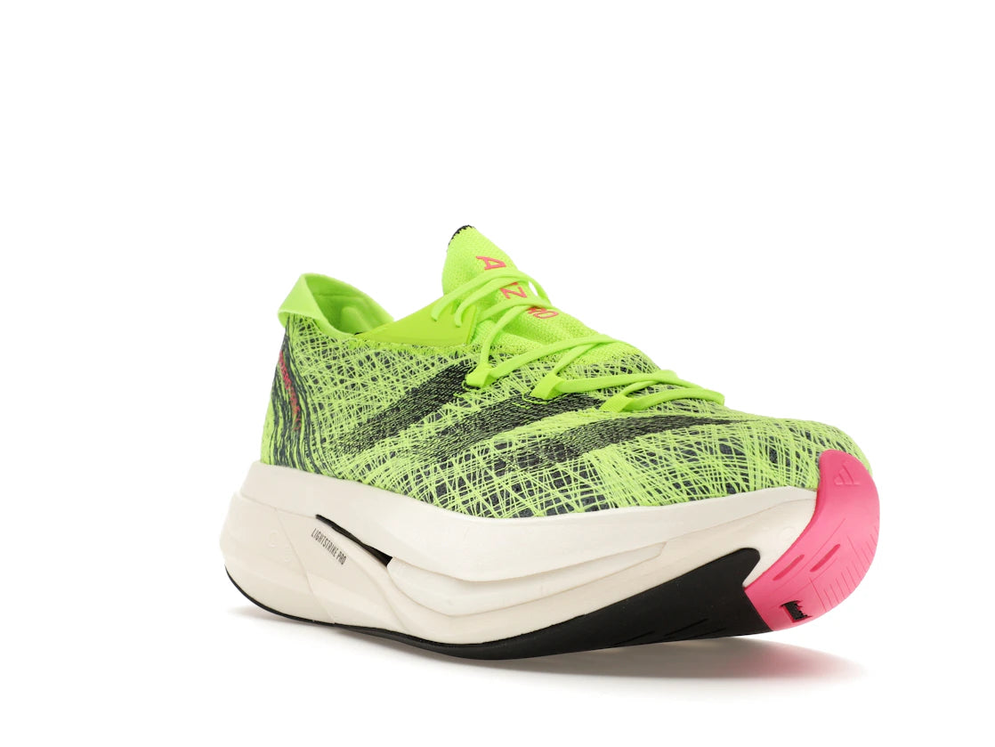 adidas Adizero Prime X 2.0 Strung Lucid Lemon - vue secondaire A