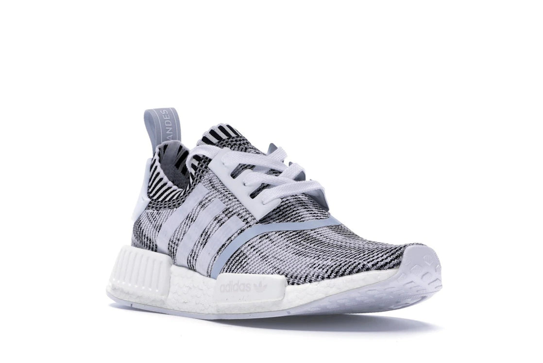 adidas NMD R1 Glitch Camo White Black - vue secondaire A