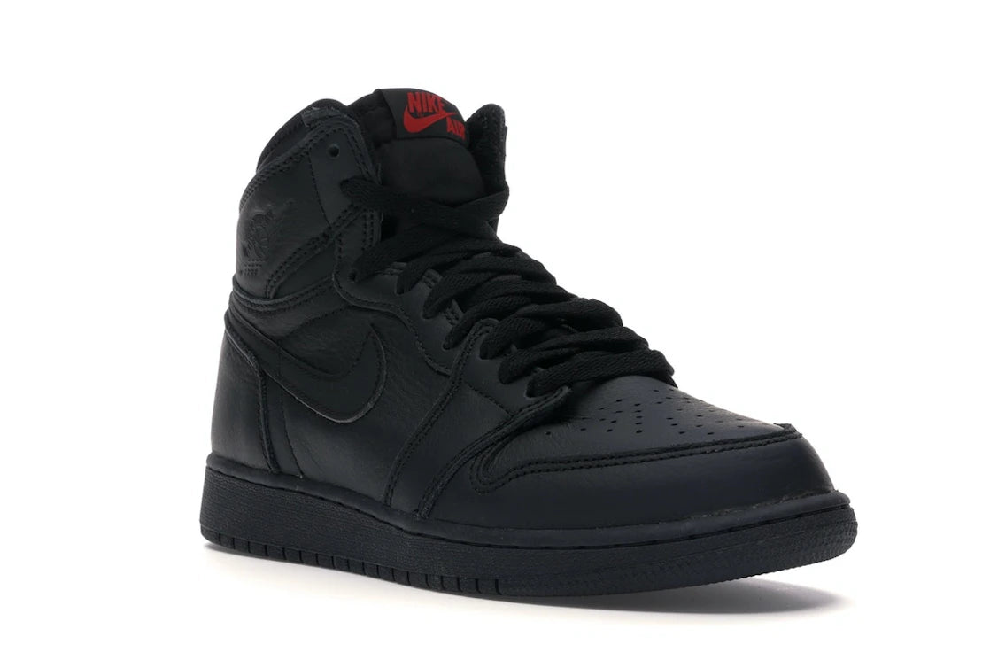 Jordan 1 Retro High OG Essentials Black (GS) - vue secondaire A