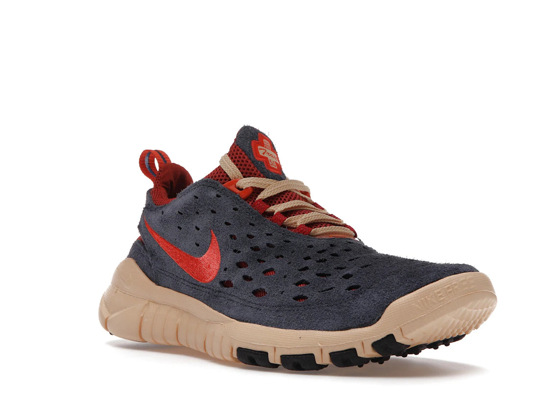 Nike Free Run Trail Thunder Blue - vue secondaire A