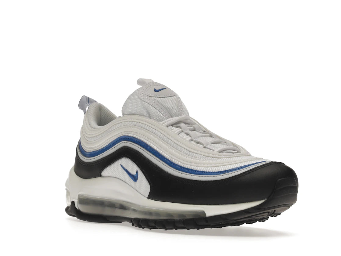 Nike Air Max 97 White Black Signal Blue - vue secondaire A