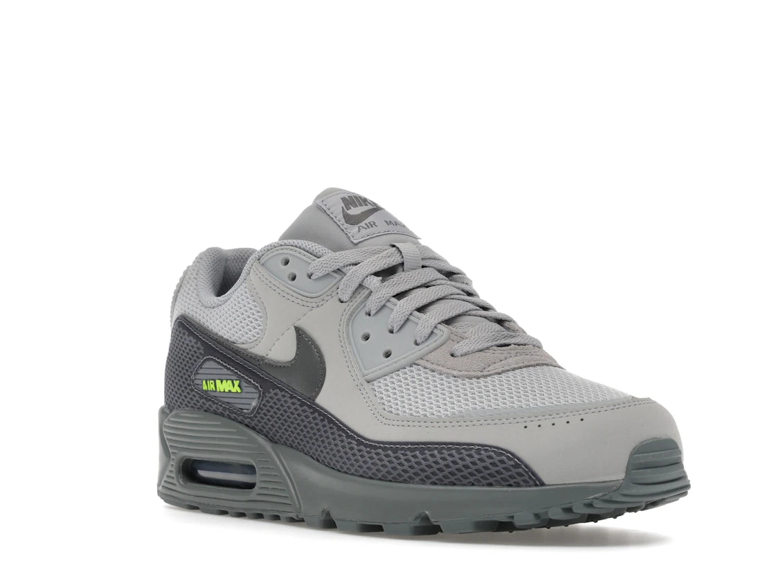 Nike Air Max 90 Premium Light Smoke Grey Volt - vue secondaire A