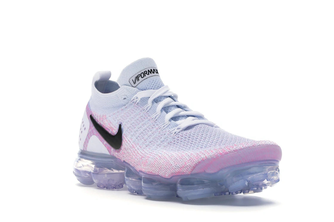 Nike Air VaporMax 2 White Hydrogen Blue - vue secondaire A
