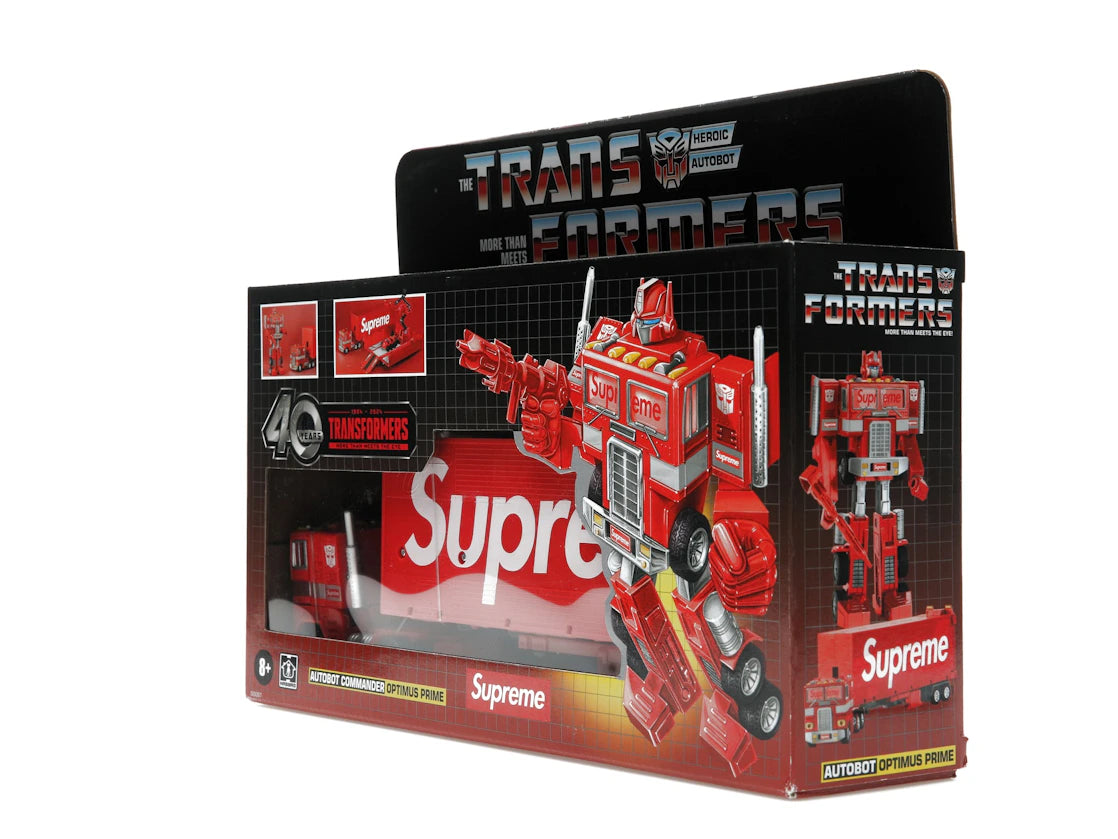 Supreme Transformers G1 Optimus Prime Figure Red - vue secondaire A