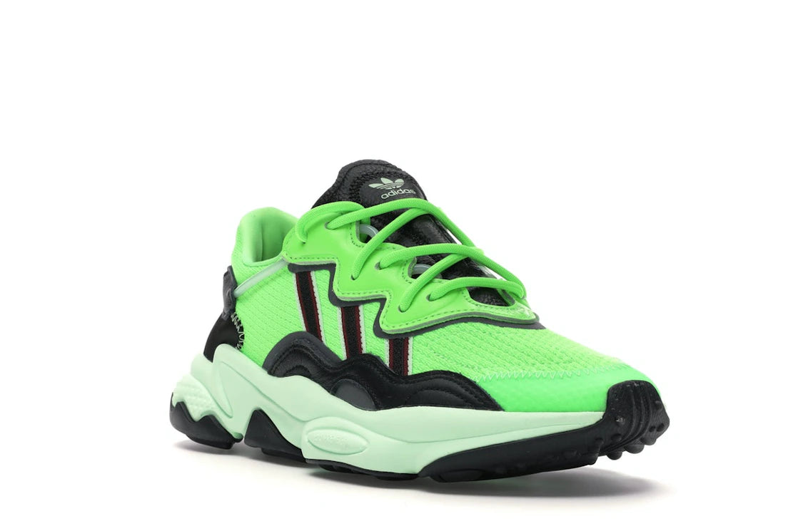 adidas Ozweego Neon Green - vue secondaire A