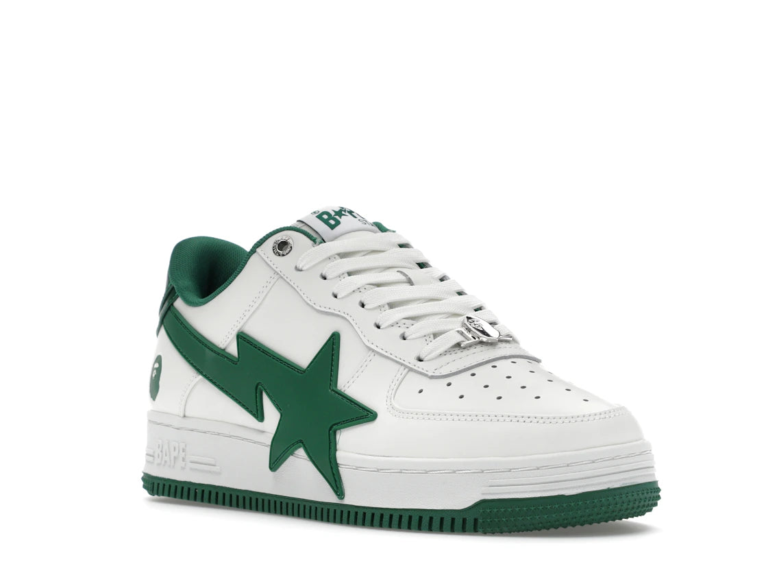 A Bathing Ape Bape Sta OS #2 White Green - vue secondaire A