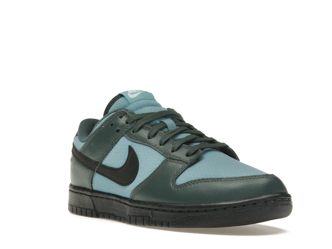 Nike Dunk Low Retro SE Vintage Green Denim Turquoise Anthracite Black - vue secondaire A