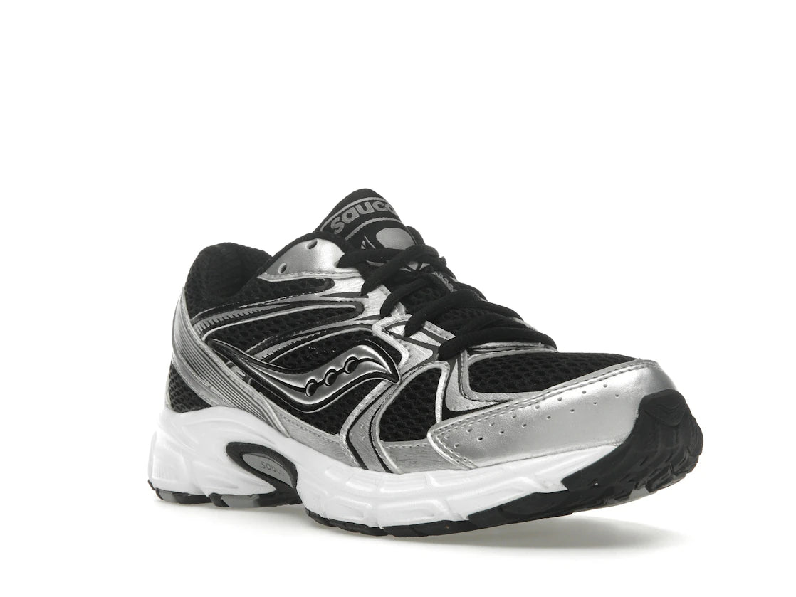 Saucony Grid Ride Millennium Black Silver (Women's) - vue secondaire A