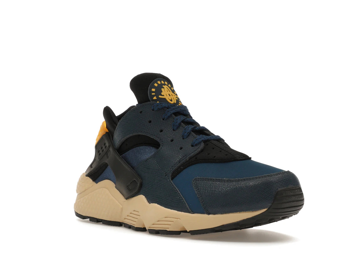 Nike Air Huarache Premium Armory Navy University Gold - vue secondaire A