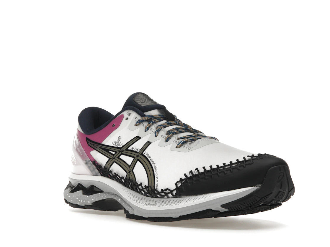ASICS Gel-Kayano 27 Vivienne Westwood White Lichen Rock - vue secondaire A
