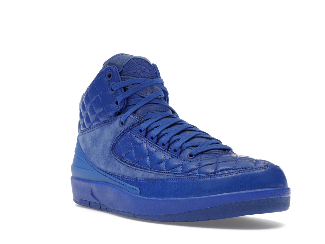 Jordan 2 Retro Just Don Blue - vue secondaire A