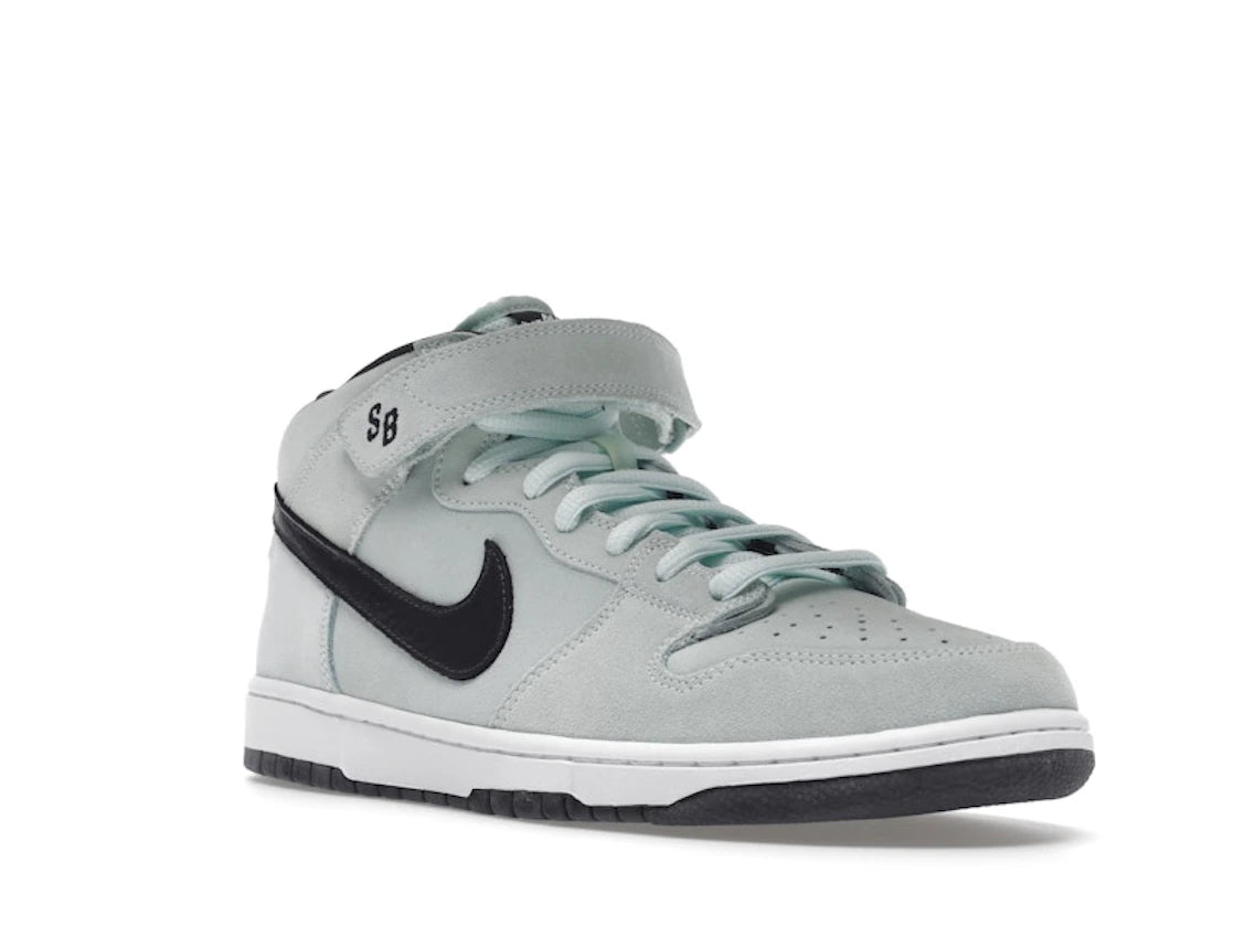 Nike SB Dunk Mid Sea Crystal/Ice Green - vue secondaire A