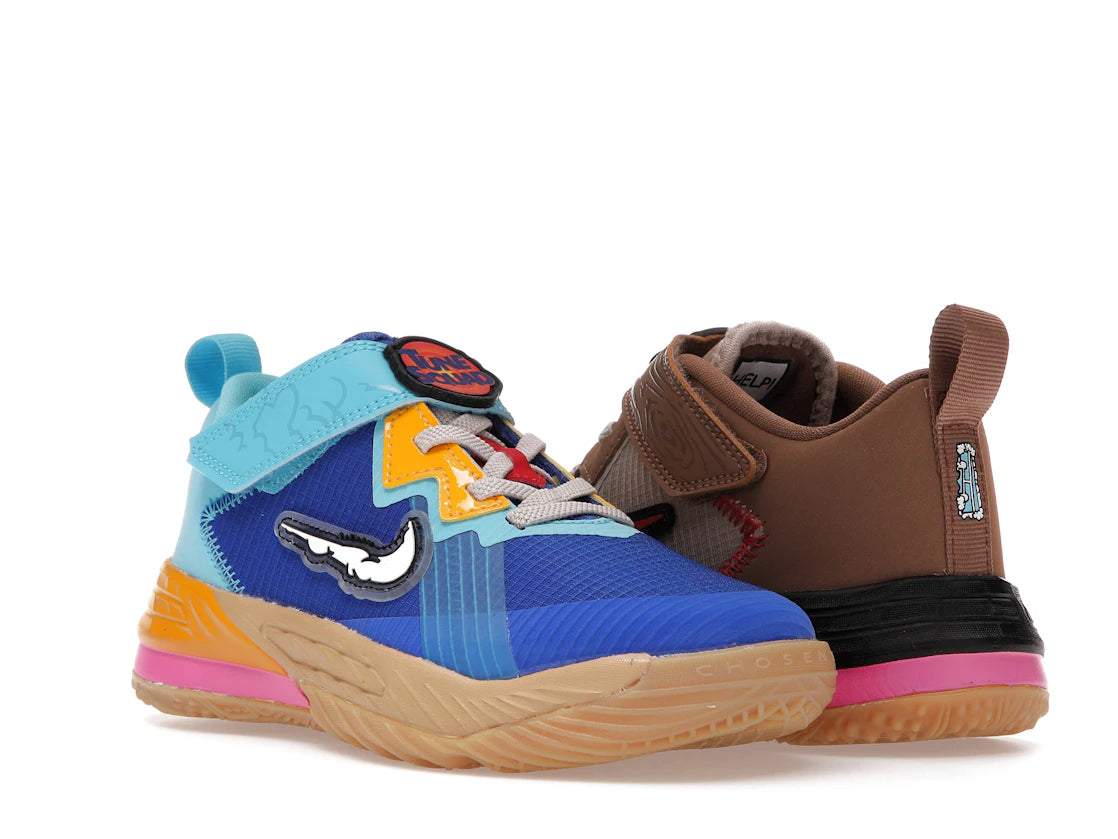 Nike LeBron 18 Low Wile E. vs Roadrunner Space Jam (PS) - vue secondaire A