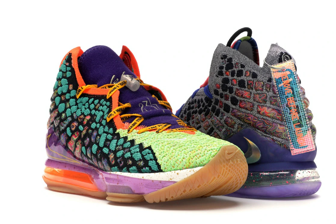 Nike LeBron 17 What The - vue secondaire A