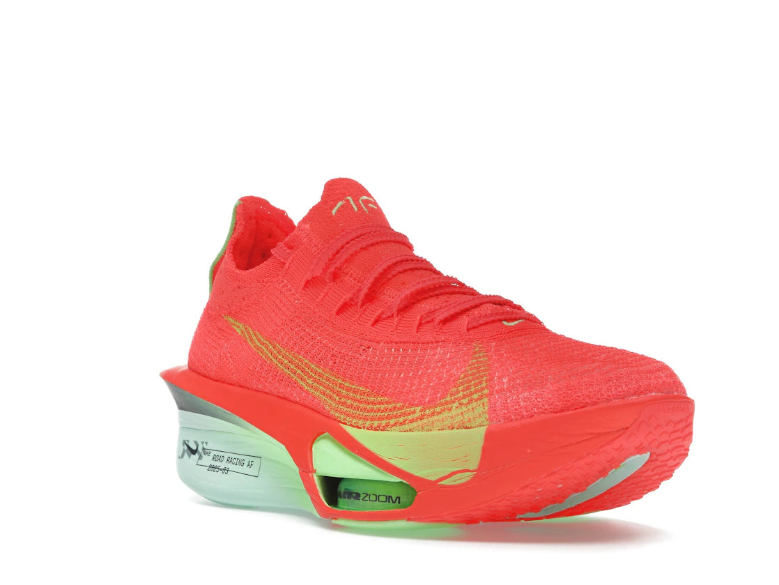 Nike Air Zoom Alphafly Next% 3 Bright Crimson Lime Blast Mint Foam Cave Purple - vue secondaire A