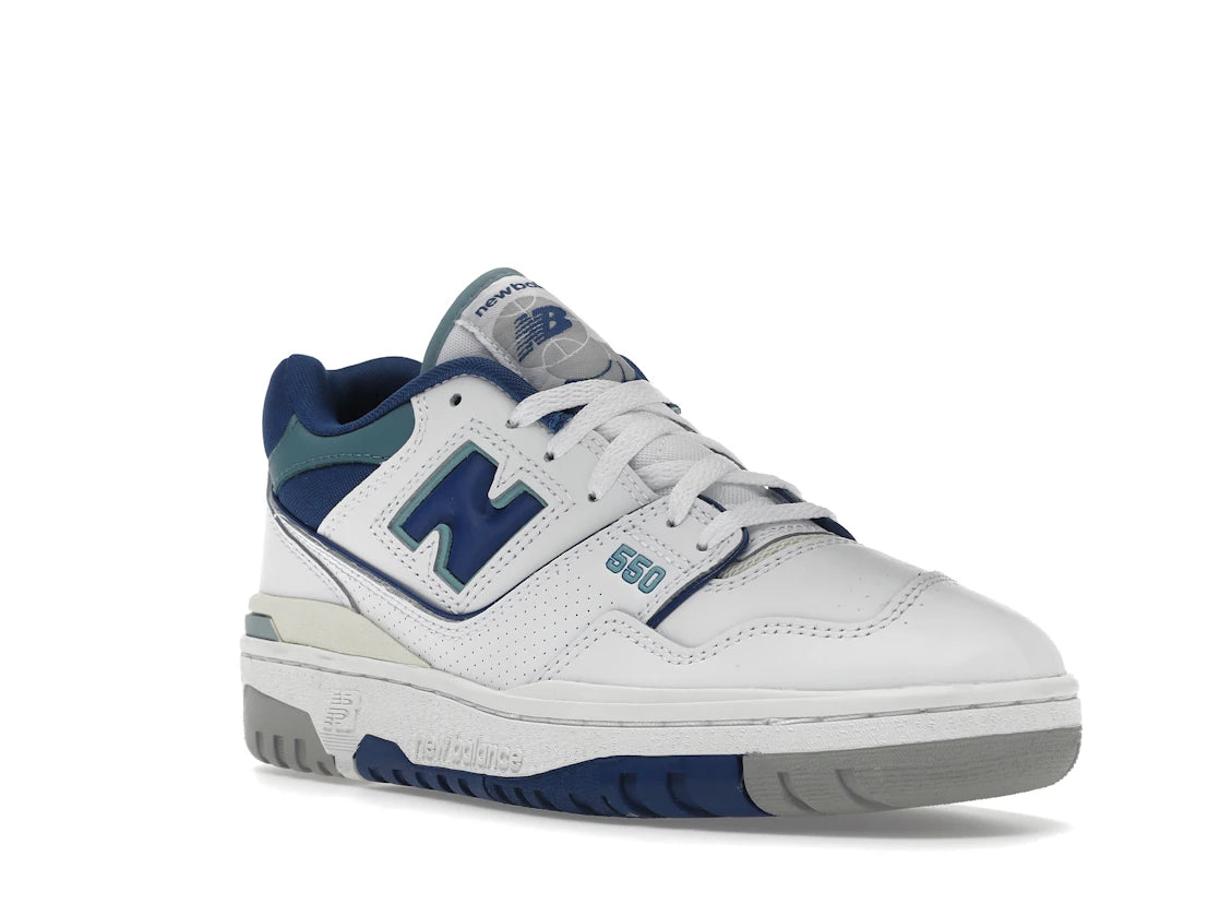 New Balance 550 White Blue Groove - vue secondaire A