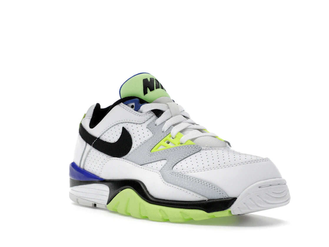 Nike Air Cross Trainer 3 Low White Volt Blue - vue secondaire A