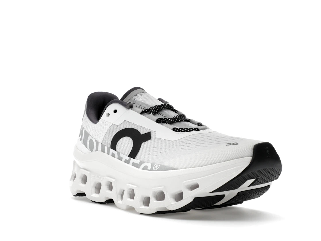 On Running Cloudmonster White Black (Women's) - vue secondaire A