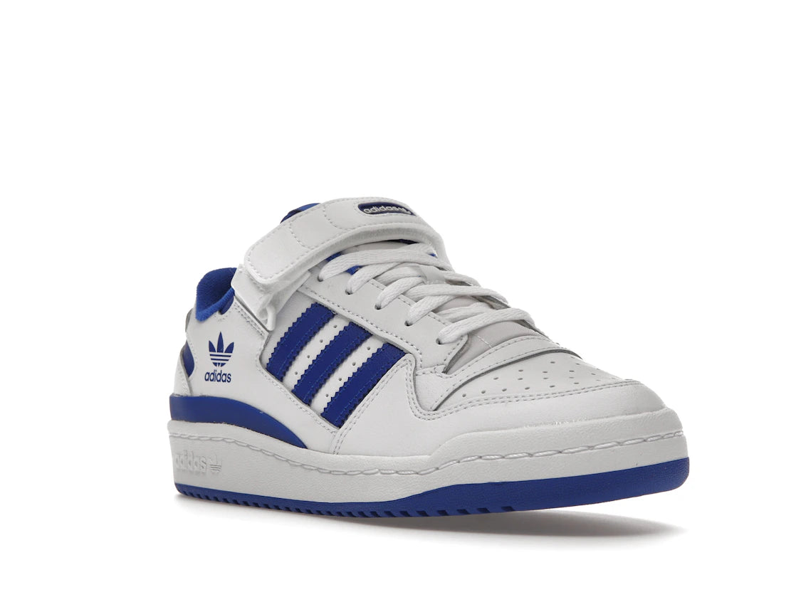 adidas Forum Low White Royal Blue (Youth) - vue secondaire A